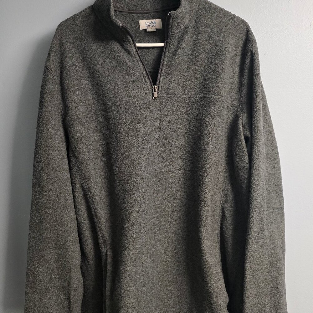 Croft & Barrow 1/4 zip Sweater Large Tall